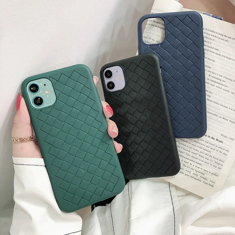 carcasa de telefono 2021 Hot selling TPU cool luxury Woven cell mobile phone case Telefonkasten for iPhone 12
carcasa de telefono 2021 Hot selling TPU cool luxury Woven cell mobile phone case Telefonkasten for iPhone 12
