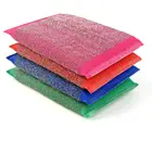 Heavy duty stainless steel wire scourer sponge kitchen cleaning iron wire scurrber kitchen dish sponge scouring pad sponge