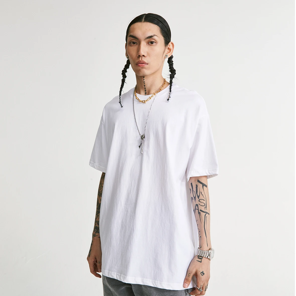 Ready To Ship Custom Women And Men Unisex Black And White Short Sleeve Summer Hot Sales Plain T Shirt Printing Blank T-Shirt
Ready To Ship Custom Women And Men Unisex Black And White Short Sleeve Summer Hot Sales Plain T Shirt Printing Blank T-Shirt