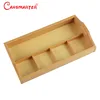 PT002 Montessori Kids Wooden Educational Children Toy 4 compartment sorting tray