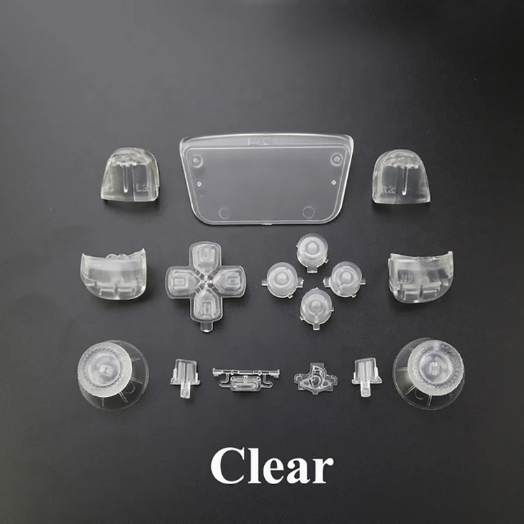 Transparent Buttons Replacement For Playstation 5 PS5 Controller Joystick Kits, Multi colors
Transparent Buttons Replacement For Playstation 5 PS5 Controller Joystick Kits, Multi colors