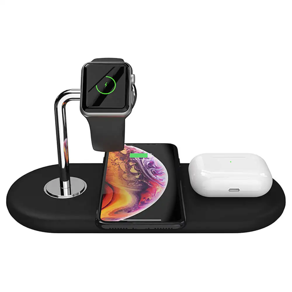 2022 New Arrival 3 in 1 Wireless Charger Stand 10W Wireless Phone Charging Station Charging Dock, Black/white
2022 New Arrival 3 in 1 Wireless Charger Stand 10W Wireless Phone Charging Station Charging Dock, Black/white