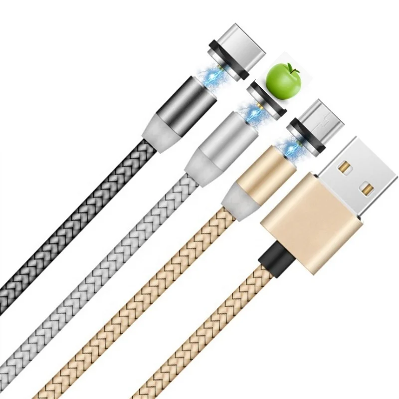 Shen zhen 360 Degree 1M Nylon Braided Micro USB Magnetic charger Cable adapter for Android for type c for iphone, Black ,gold, silver, grey ,red
Shen zhen 360 Degree 1M Nylon Braided Micro USB Magnetic charger Cable adapter for Android for type c for iphone, Black ,gold, silver, grey ,red