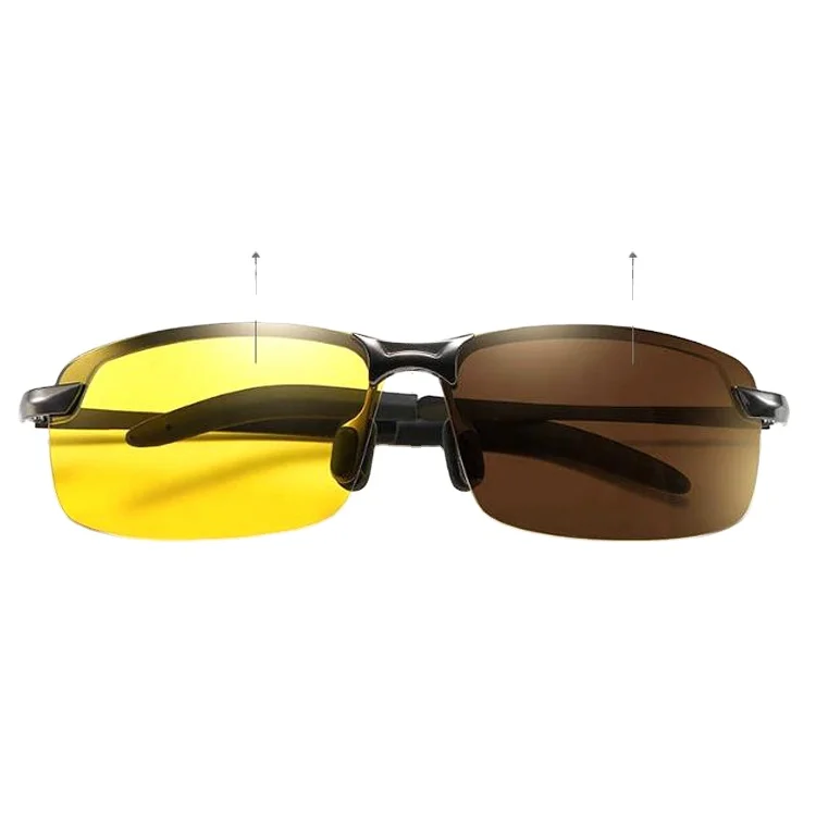 Day and night polarized photochromic night vision glasses driving sunglasses for men
Day and night polarized photochromic night vision glasses driving sunglasses for men
