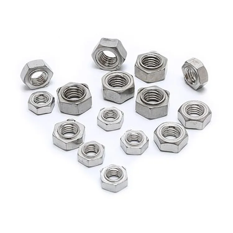 Din929 Hex Welding Weld Nut With Stainless Steel And Carbon Steel