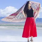 China Manufacture Own Logo Design Custom Made Chiffon Shawl Scarf