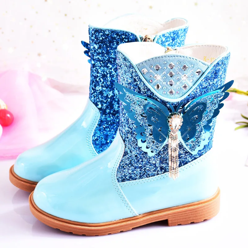 Winter Fancy Brush New Style Crystal Dresses Ankle Princess Frozen Elsa Cosplay Children's Girls Frozen Furry Snow Boots
Winter Fancy Brush New Style Crystal Dresses Ankle Princess Frozen Elsa Cosplay Children's Girls Frozen Furry Snow Boots