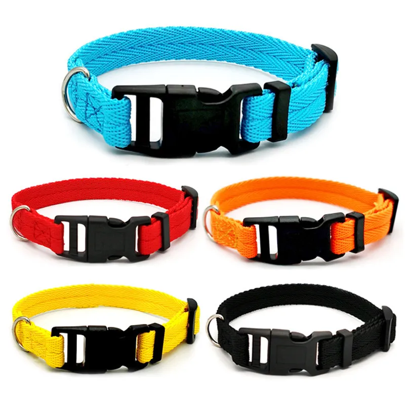 Hot Sale Adjustable 6 Colors Nylon Dog Pet Collars Dog Cat Collar Chihuahua Accesorios Pet Collars
Hot Sale Adjustable 6 Colors Nylon Dog Pet Collars Dog Cat Collar Chihuahua Accesorios Pet Collars