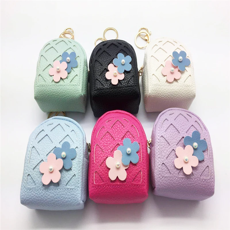 Korea Women Girls Flower Small PU Schoolbag For Change Key Earphone Zipper Mini Coin Purse Low Price
Korea Women Girls Flower Small PU Schoolbag For Change Key Earphone Zipper Mini Coin Purse Low Price