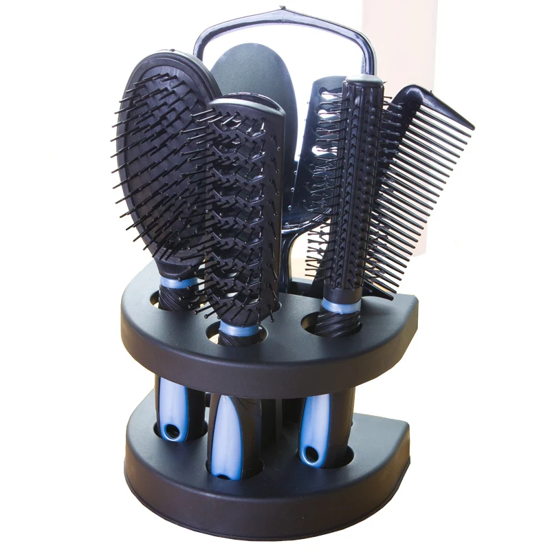 5PCS Pro Hair Brush Set - Velvet Touch Paddle Hair Brush, Detangle Comb, Mirror And Holder Stand Set
5PCS Pro Hair Brush Set - Velvet Touch Paddle Hair Brush, Detangle Comb, Mirror And Holder Stand Set