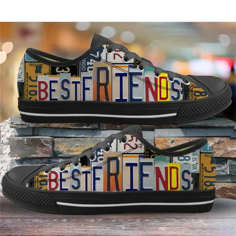 Women Canvas Shoes Best Friends Design Air Mesh Vulcanized Shoes for Ladies Girls Comfort Flats Print On Demand casual shoes men
Women Canvas Shoes Best Friends Design Air Mesh Vulcanized Shoes for Ladies Girls Comfort Flats Print On Demand casual shoes men