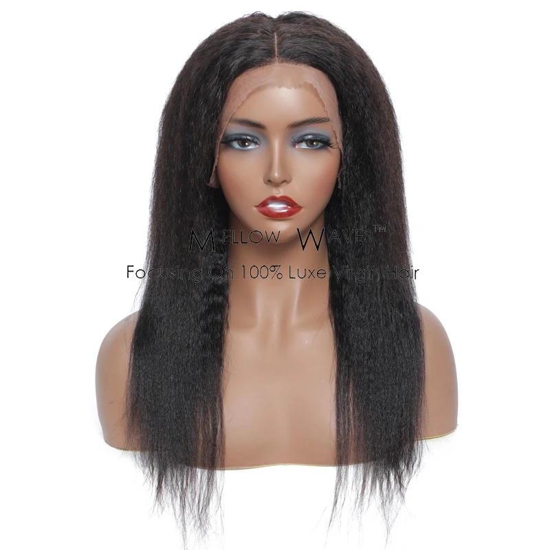 mellow waves Kinky Straight Lace Closure Human Hair Wig Unit full lace Wig 100% Human Hair Lace Wigs Sales For Black Women
mellow waves Kinky Straight Lace Closure Human Hair Wig Unit full lace Wig 100% Human Hair Lace Wigs Sales For Black Women