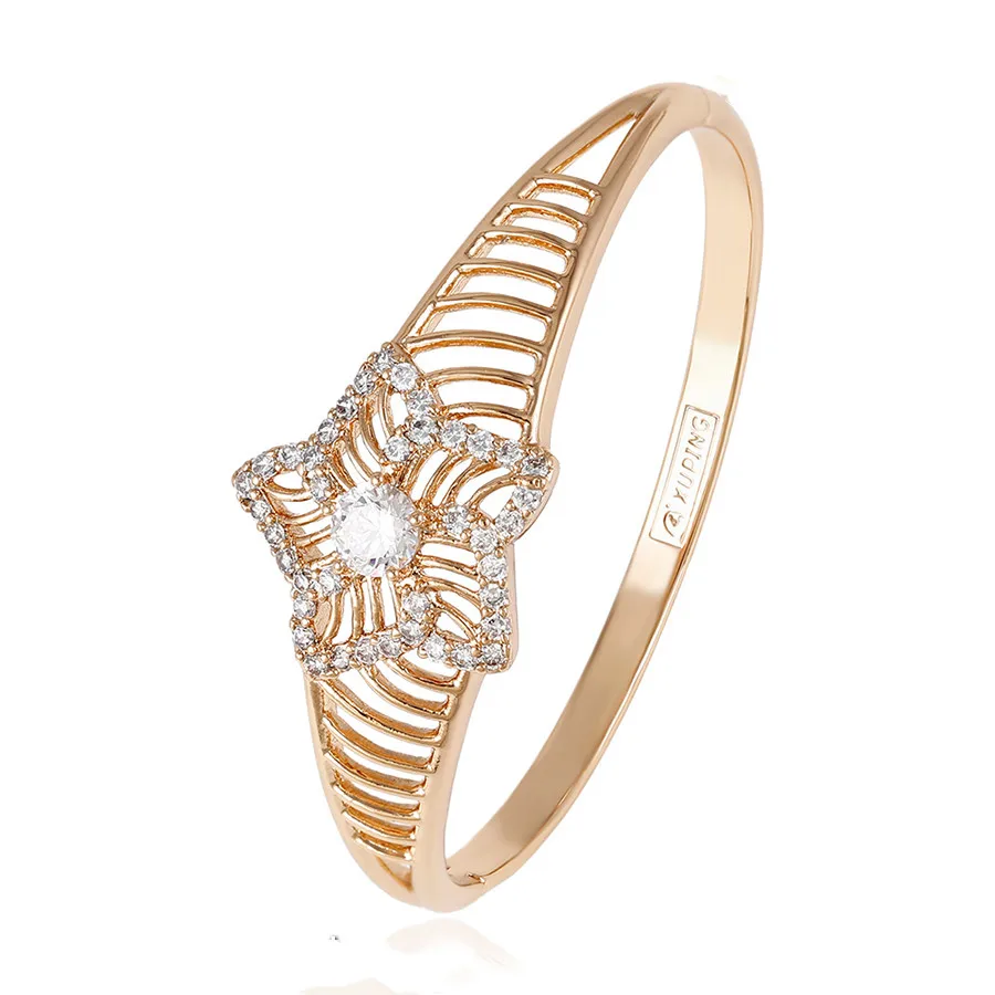 50817 xuping jewelry Luxury fashion exquisite high quality star diamond 18K gold-plated wholesale ladies bangles
50817 xuping jewelry Luxury fashion exquisite high quality star diamond 18K gold-plated wholesale ladies bangles