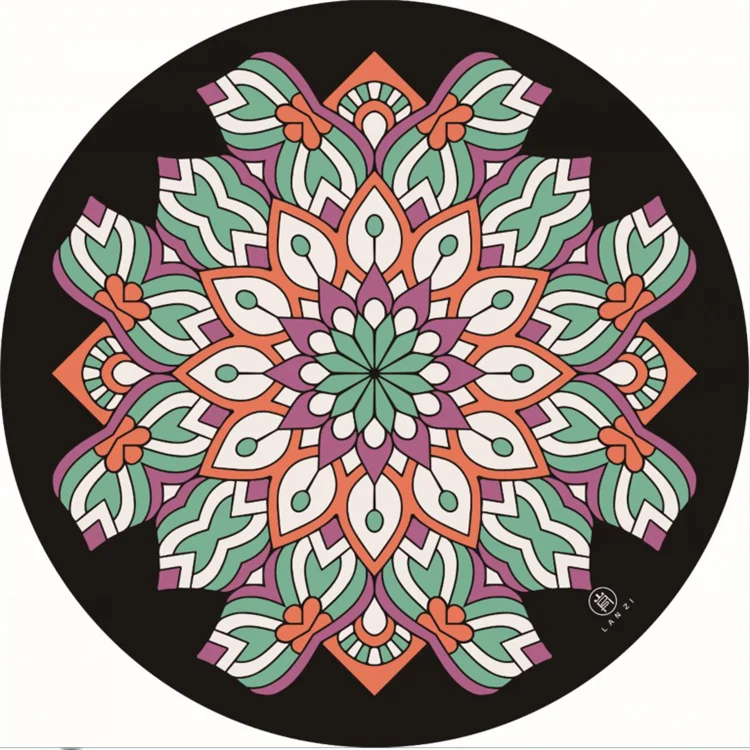 Wholesale Customized Printed Circle Folding Eco New Design Print Round Yoga Mta Mat, Cmyk color, full color
Wholesale Customized Printed Circle Folding Eco New Design Print Round Yoga Mta Mat, Cmyk color, full color
