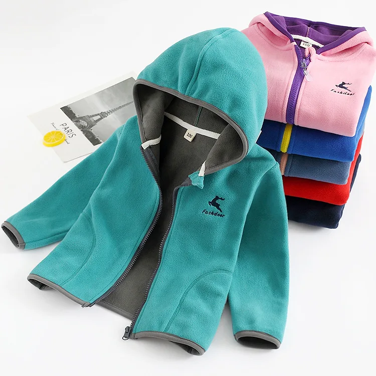 Factory children's coat autumn new Korean polar fleece jacket light jacket warm boys and girls versatile coat
Factory children's coat autumn new Korean polar fleece jacket light jacket warm boys and girls versatile coat