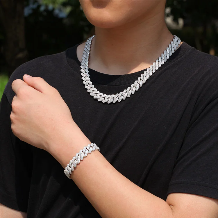Fashion Full Diamond Necklaces Jewelry Hip Hop Gold Necklace Dragon Buckle Cuban Chain Necklace, Gold/sliver
Fashion Full Diamond Necklaces Jewelry Hip Hop Gold Necklace Dragon Buckle Cuban Chain Necklace, Gold/sliver