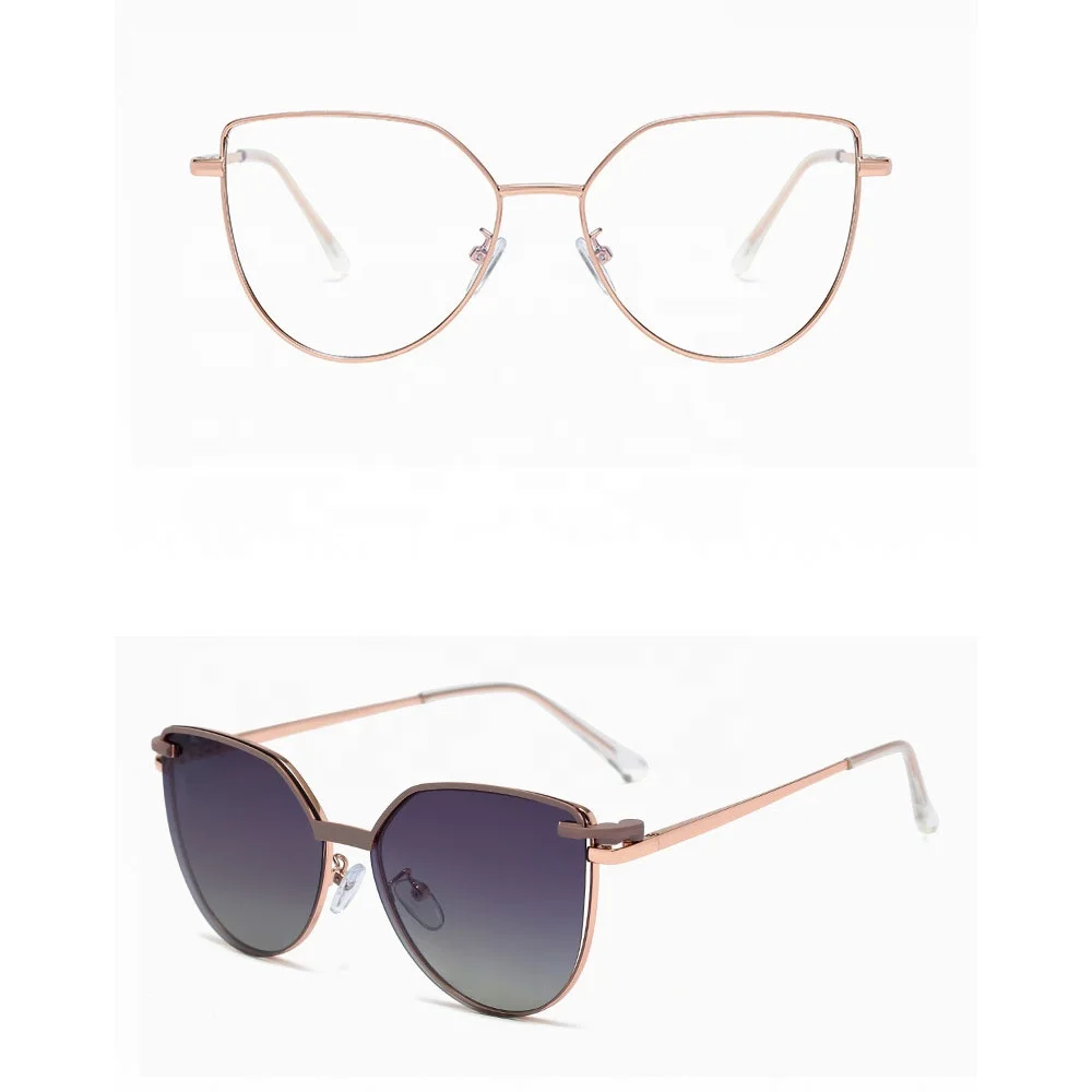 Classic Sun Glasses Metal CE TR90 Polarized Magnetic Clip On Eyewear Optical Frame 95802, Six colors
Classic Sun Glasses Metal CE TR90 Polarized Magnetic Clip On Eyewear Optical Frame 95802, Six colors