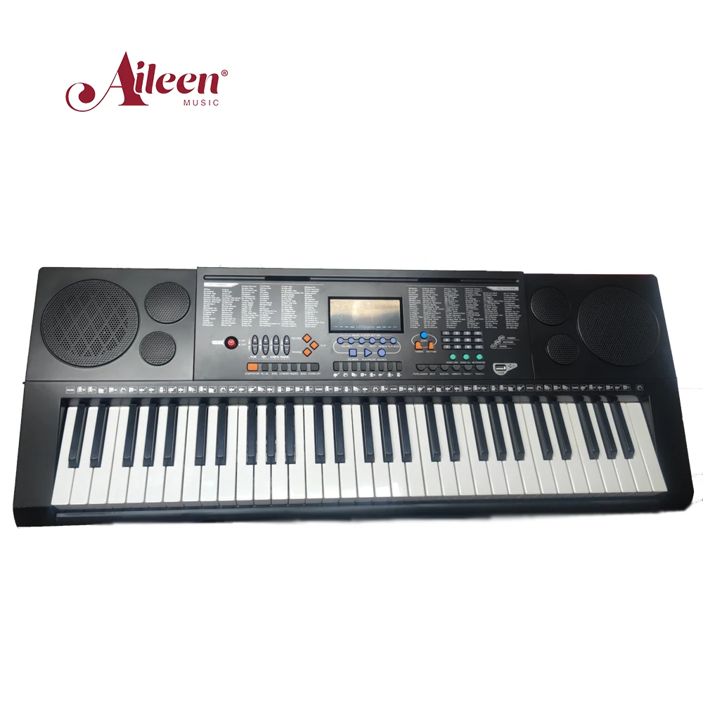 AileenMusic 61 keys piano style with USB player electric musical keyboard (MK61823)
AileenMusic 61 keys piano style with USB player electric musical keyboard (MK61823)