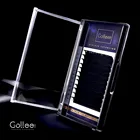 Gollee CC DD Curl Eyelash Extention Tray Individual Lash 3D Russian Volume Natural Eyelash Extension Professional Lash Extension