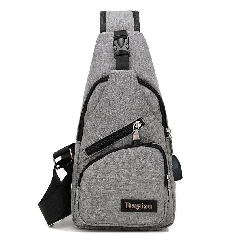 Factory direct new men's solid color USB backpack waterproof travel bag leisure large capacity shoulder chest bag wholesale
Factory direct new men's solid color USB backpack waterproof travel bag leisure large capacity shoulder chest bag wholesale