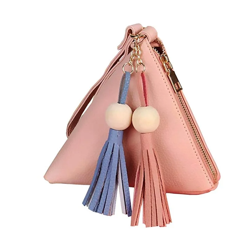 Popular women's leather cool bag lovely 2 tassels purses and handbags for women, Black/red/blue/pink
Popular women's leather cool bag lovely 2 tassels purses and handbags for women, Black/red/blue/pink