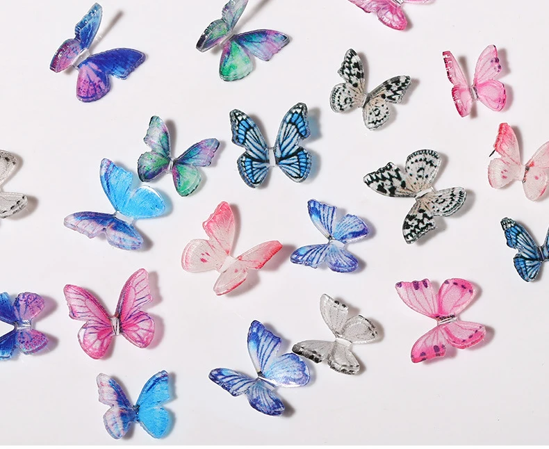 Free Shipping Nail Art Trendy Rhinestone Colorful Pure Handmade Nail Glittering Drill Resin 3D Butterfly Nail Art Decoration
Free Shipping Nail Art Trendy Rhinestone Colorful Pure Handmade Nail Glittering Drill Resin 3D Butterfly Nail Art Decoration