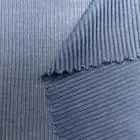 220gsm 100% recycled polyester fabric 2x2 rib knit fabric for garment
