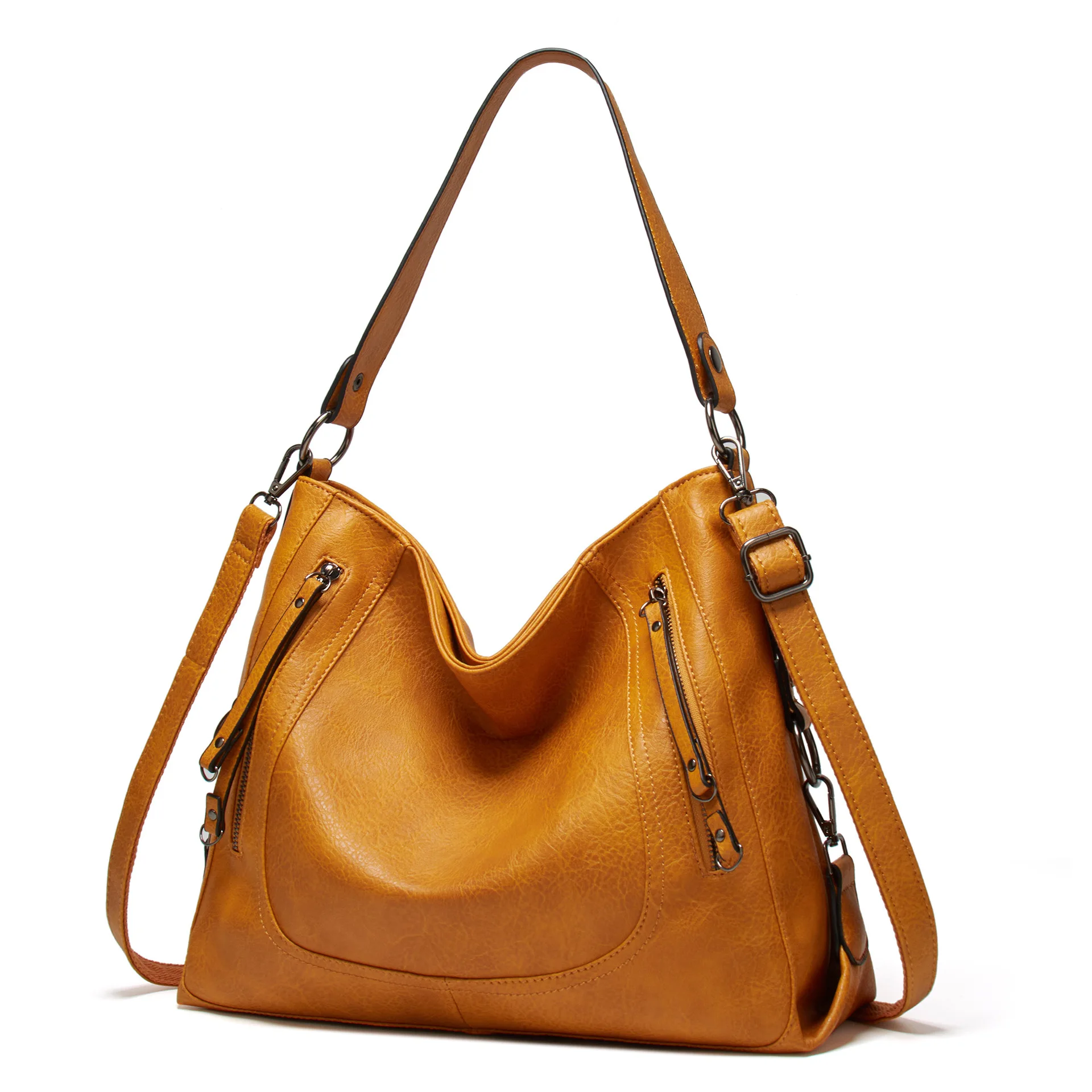 High Quality Soft Pu Leather Large Capacity Leisure Vintage Retro Crossbody Bag Tote Handbag Ladies Purses, 6 color,yellow,black,light green,brown,,gray,,beige
High Quality Soft Pu Leather Large Capacity Leisure Vintage Retro Crossbody Bag Tote Handbag Ladies Purses, 6 color,yellow,black,light green,brown,,gray,,beige