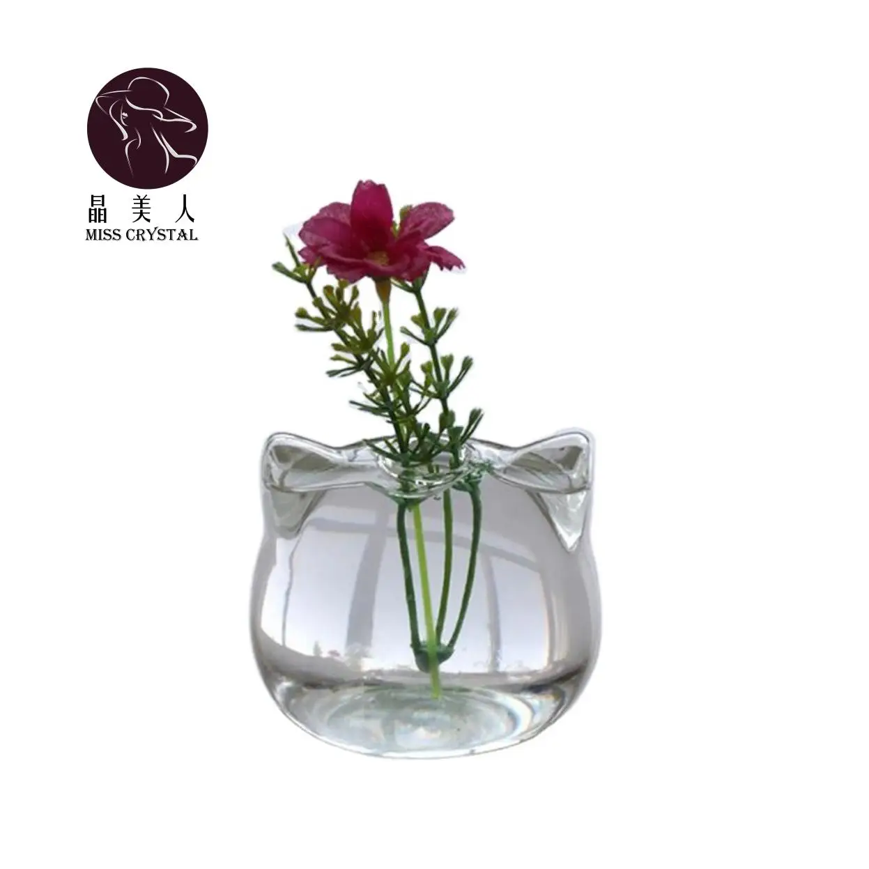 Cat Shaped Glass Vase Hydroponic Plant Flower Vase Terrarium Container Pot Decor Art Gift, Clear
Cat Shaped Glass Vase Hydroponic Plant Flower Vase Terrarium Container Pot Decor Art Gift, Clear