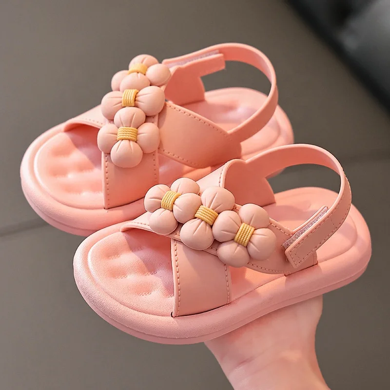 2022 Designer Flowers Solid Girl Sandals Summer Beach Toddler Kids Princess Shoes Waterproof Soft Sole PVC Children Sandals, As picture
2022 Designer Flowers Solid Girl Sandals Summer Beach Toddler Kids Princess Shoes Waterproof Soft Sole PVC Children Sandals, As picture