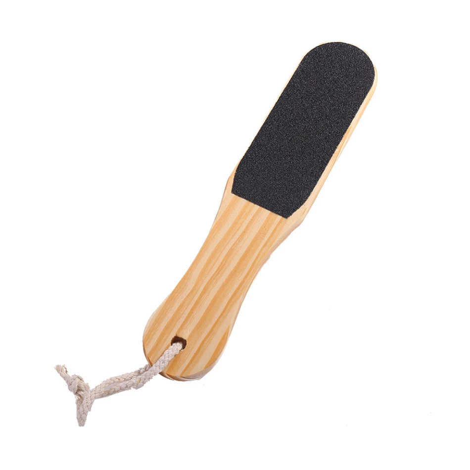 Hot selling custom logo 100% natural wooden long handle with double sided grind arenaceous exfoliating scrub nail foot file, Brown
Hot selling custom logo 100% natural wooden long handle with double sided grind arenaceous exfoliating scrub nail foot file, Brown