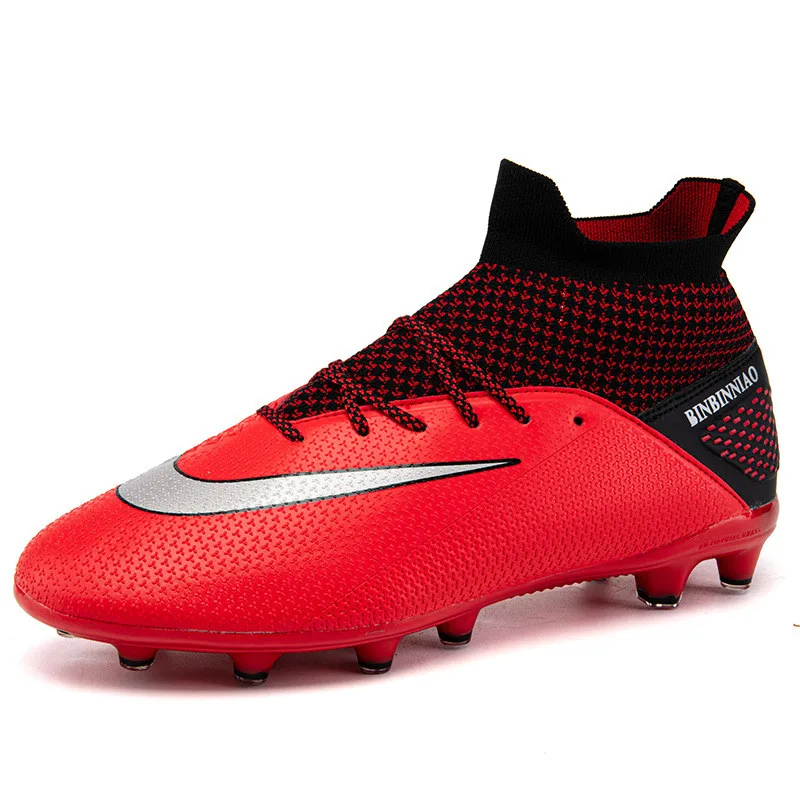 Fashion Soccer Shoes Men Football Cleats Soccer Boots Kids Indoor FG Training Sneaker Teenager Ankle High Tops Football Shoes
Fashion Soccer Shoes Men Football Cleats Soccer Boots Kids Indoor FG Training Sneaker Teenager Ankle High Tops Football Shoes