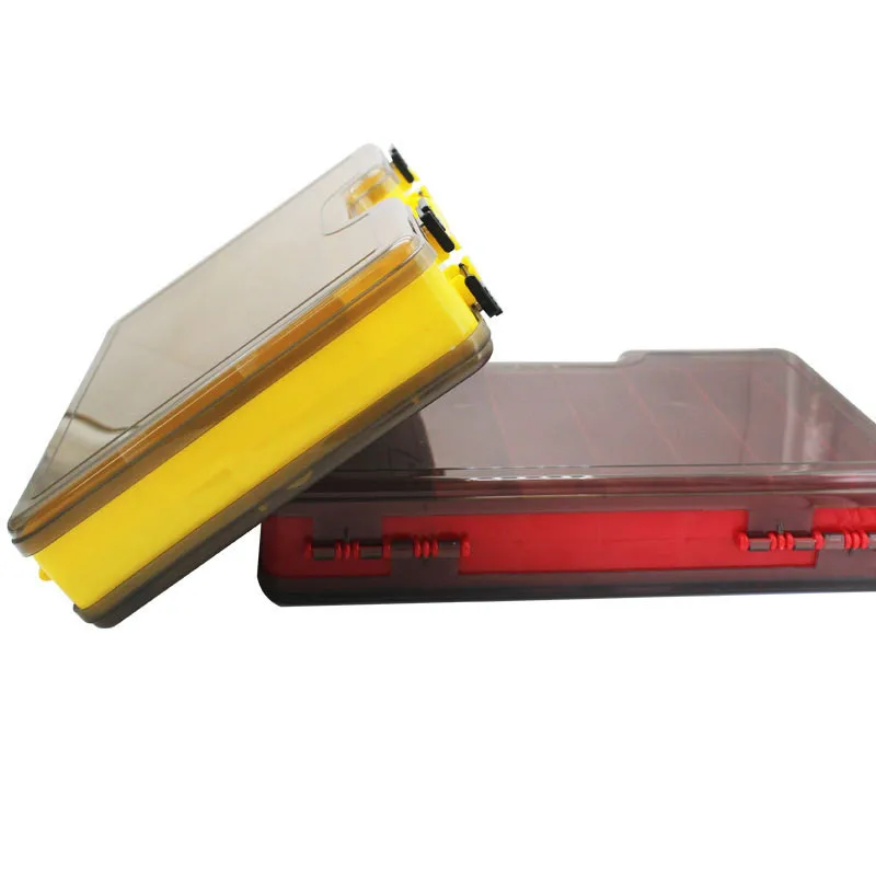 Hard Plastic double sided Storage Case Box Plastic Fishing Lure Hook Bait Fishing Tackle Lure Box, Gray
Hard Plastic double sided Storage Case Box Plastic Fishing Lure Hook Bait Fishing Tackle Lure Box, Gray