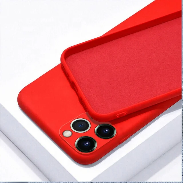 IVANHOE All Inclusive Liquid Silicone Phone Case For iPhone 11 Pro Max X XR XS Max SE 7 8 Anti fall Camera lens protection Cover
IVANHOE All Inclusive Liquid Silicone Phone Case For iPhone 11 Pro Max X XR XS Max SE 7 8 Anti fall Camera lens protection Cover