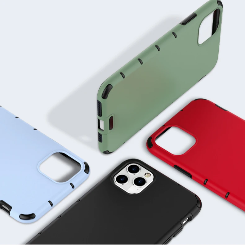 BearDada 6 Colors Half Protection Anti-Knock Candy Color PC TPU Phone Case for iPhone 11 Pro Back Cover
BearDada 6 Colors Half Protection Anti-Knock Candy Color PC TPU Phone Case for iPhone 11 Pro Back Cover