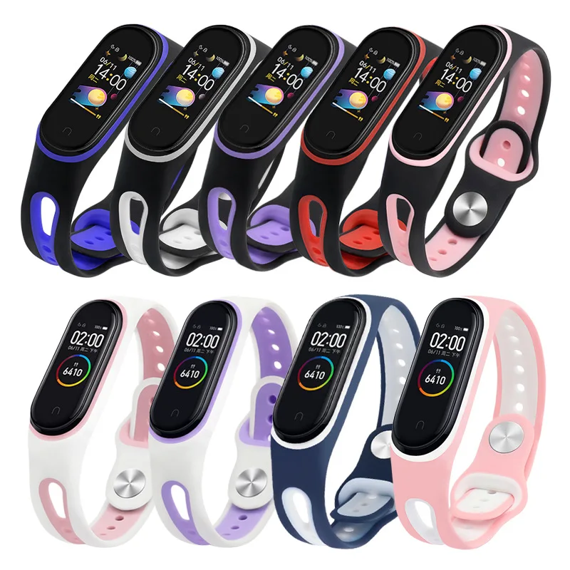 Silicone Rubber Watch Strap U-shaped strap NFC Factory Price XiaoMi bands, Two-color
Silicone Rubber Watch Strap U-shaped strap NFC Factory Price XiaoMi bands, Two-color