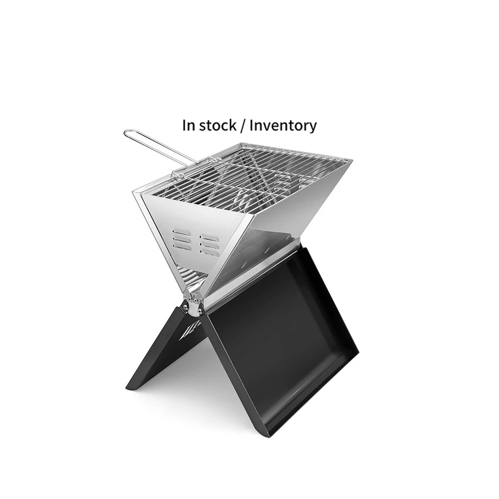 In stock camping mini bbq grill portable small outdoor charcoal folding notebook bbq
In stock camping mini bbq grill portable small outdoor charcoal folding notebook bbq