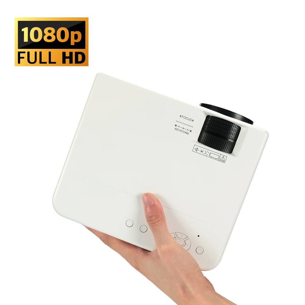 Projectors Mini Small Projector For Phone Full HD 1080P LCD LED Projector 4K Video Supported WIFI Wireless Phone Mirroring
Projectors Mini Small Projector For Phone Full HD 1080P LCD LED Projector 4K Video Supported WIFI Wireless Phone Mirroring