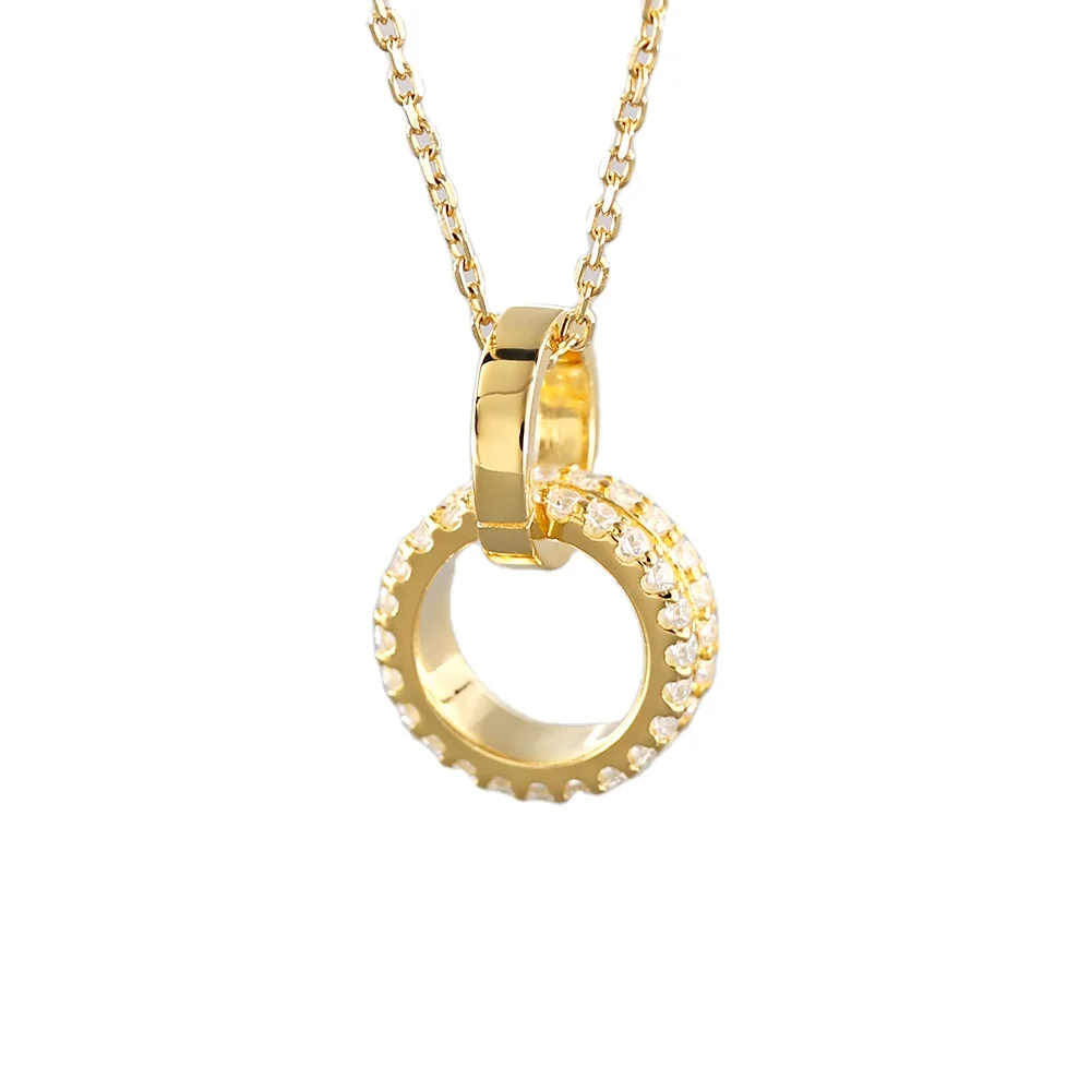 Sterling Silver 925 Jewelry Chain for Women Custom 18K Gold Plated Pendant Necklace, Gold color
Sterling Silver 925 Jewelry Chain for Women Custom 18K Gold Plated Pendant Necklace, Gold color