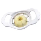 Stainless Steel Ultra Sharp Blades Apple Corer Cutter Apple Slicer Corer Divider Cutter