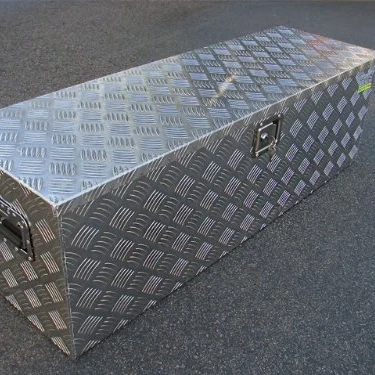 2.5mm Aluminium Checker Plate  trailer Tool  Box