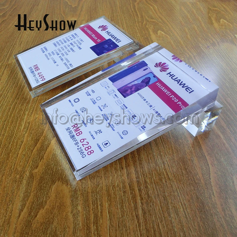 Universal Acrylic Phone Price Tag Holder Tablet Price label Display Stand Commodity Price Display Base Flat Slop For Retail Shop
Universal Acrylic Phone Price Tag Holder Tablet Price label Display Stand Commodity Price Display Base Flat Slop For Retail Shop
