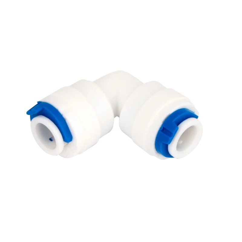 Water Filter Fittings 1/4" To 1/4'' Inch O.D Hose Elbow Pipe Water Connector For RO Water Filter System
Water Filter Fittings 1/4" To 1/4'' Inch O.D Hose Elbow Pipe Water Connector For RO Water Filter System