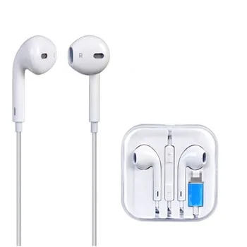 

mobile accessories in-ear 3.5mm handfree head phones in ear earphones wired free sample headphones earphone, White