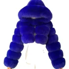 Fur Coat 2020 Popular Real Animal Fur Made Winter Warm Short Fox Fur Coat For Woman Trendy