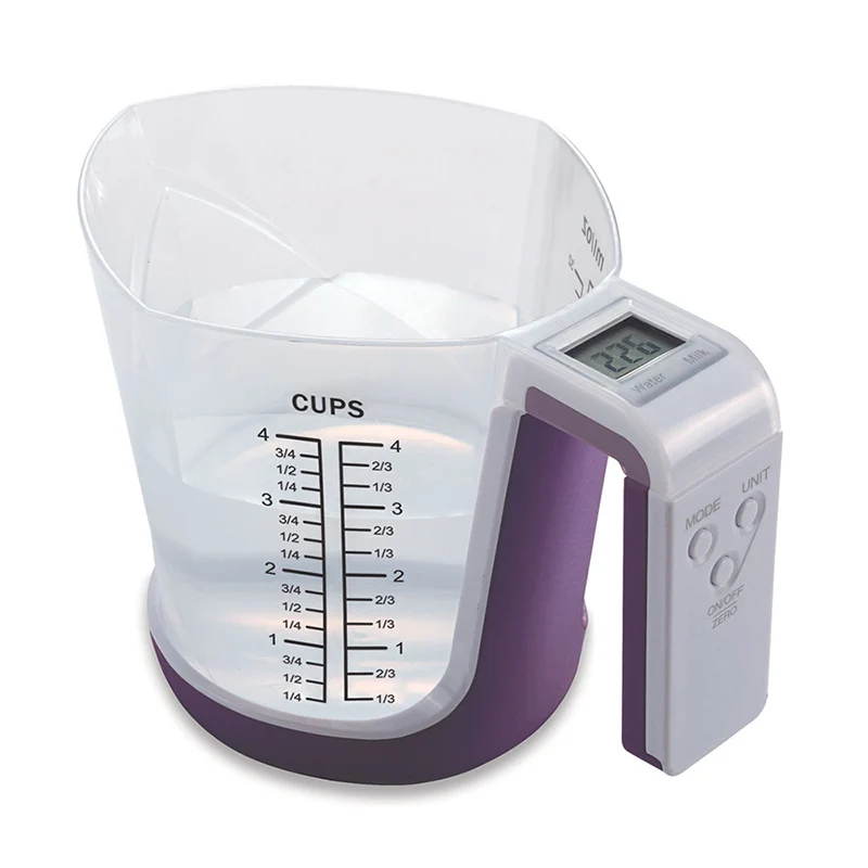 Detachable Cup Household Digital Cup Scale for Milk Oil Water Measuring Electronic LCD 3kg Jug Scale
Detachable Cup Household Digital Cup Scale for Milk Oil Water Measuring Electronic LCD 3kg Jug Scale