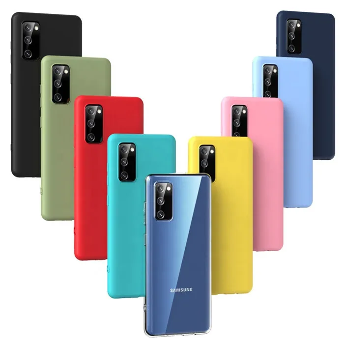 Hot Selling TPU Candy Color Soft Silicone Mobile Phone Back Cover For Samsung Galaxy S20 FE, Black,dark blue,red,mint green ,translucent,pink
Hot Selling TPU Candy Color Soft Silicone Mobile Phone Back Cover For Samsung Galaxy S20 FE, Black,dark blue,red,mint green ,translucent,pink