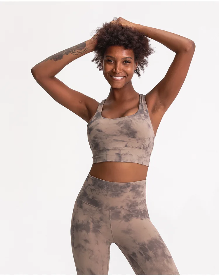 Sexy Gym Fitness Wear Workout Tie Dye Sports Bra Slim Tops Fitness Yoga Clothes For Women
Sexy Gym Fitness Wear Workout Tie Dye Sports Bra Slim Tops Fitness Yoga Clothes For Women
