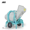60mm aggregate 14r/min electric concrete mixer new truck JZC350-EH towable cement mixer for sale