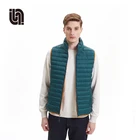 Wholesale Custom Logo Men Sleeveless Jacket Winter Down Vest For Men